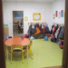 Garderie et hall d'entrée d'une classe de PS-MS