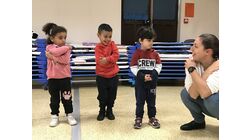 Un bain de langue anglaise en maternelle.