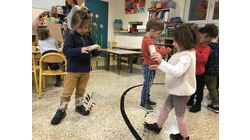 Un bain de langue anglaise en maternelle.