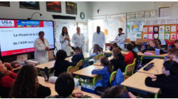 Des chercheurs du CNRS à l’école Sainte Marie