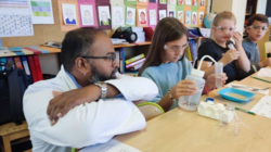 Des chercheurs du CNRS à l’école Sainte Marie