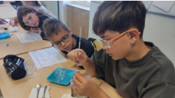 Des chercheurs du CNRS à l’école Sainte Marie
